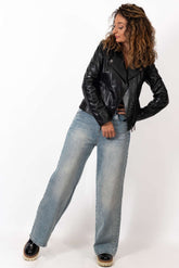 Women's leather jacket Aurora